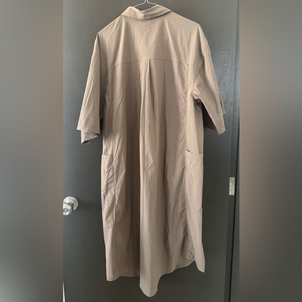 NWT Nike ACG Orb Weaver Dri-FIT ADV UV Dress Size S Brown Shirt Dress - Picture 4 of 6